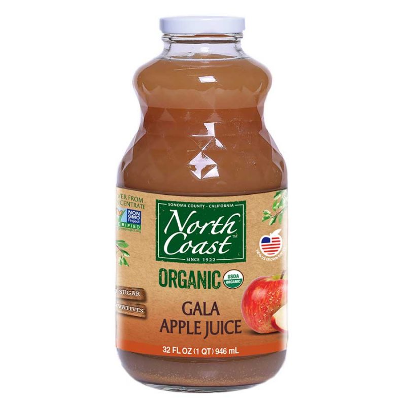 one gala apple juice calories