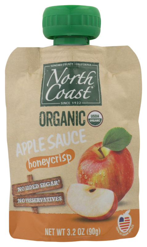 Fresh Organic Honeycrisp Apples, 2 lb Pouch